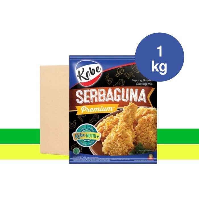 

BARANG TERLARIS Kobe Tepung Bumbu Serbaguna Premium Nutri+ 1 kg