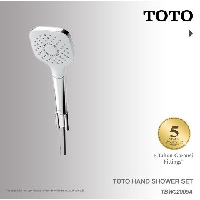 Murah Toto Hand Shower Set Tbw02005A | Shower - Shower Mandi - Shower Set