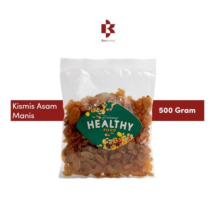 

Kismis Asam Manis 500 Gram Golden Raisin Fresh Haji Umroh Food Snack Cemilan