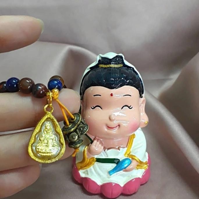 Gelang tasbih Buddha 27 Tiger eye 3 Colour Kwan im Terlaris
