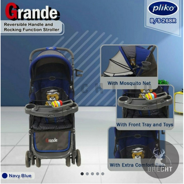 STROLLER BAYI PLIKO GRANDE 268 KERETA DORONG BAYI PLIKO GRANDE NEW
