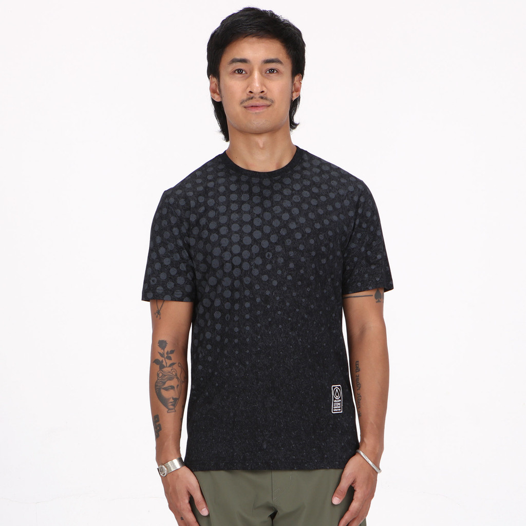 VOLCOM - MCT GILLESPIE SHORT SLEEVE TEE BLACK