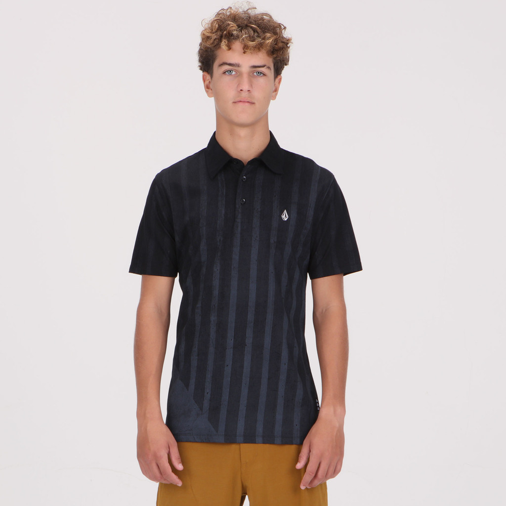 VOLCOM - MPL RISS SHORT SLEEVE POLO BLACK