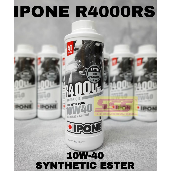 OLI IPONE SEMI SYNTHETIC 10.4 R4000RS 10W 40 CBR R15 GSX NINJA R25 KLX