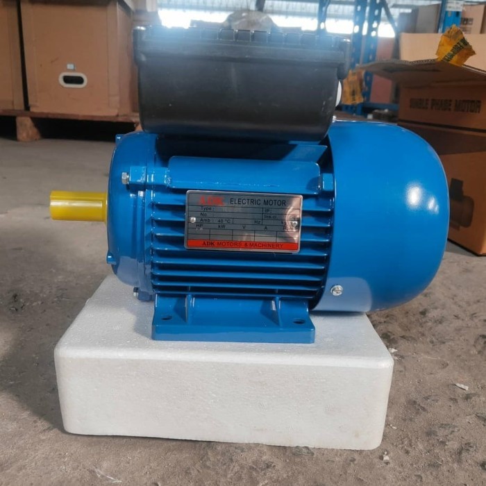 TERMURAH - 1.5Hp 1phase 2800rpm ADK MOTOR DINAMO / Electro Motor ADK 1,5Hp