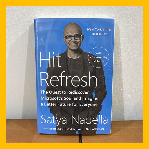 

Buku Import Hit Refresh by Satya Nadella (Original Paperback)
