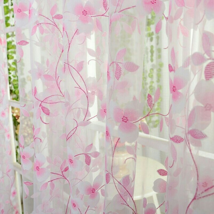 gorden murah/ tirai murah bunga sakura