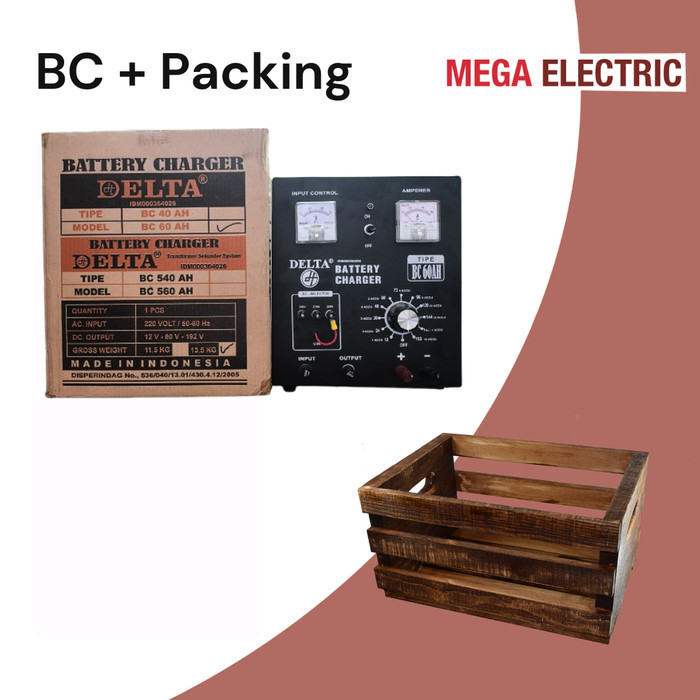 BATERY CHARGER CAS AKI DELTA 60A DT 660D (CAS BYK AKI)