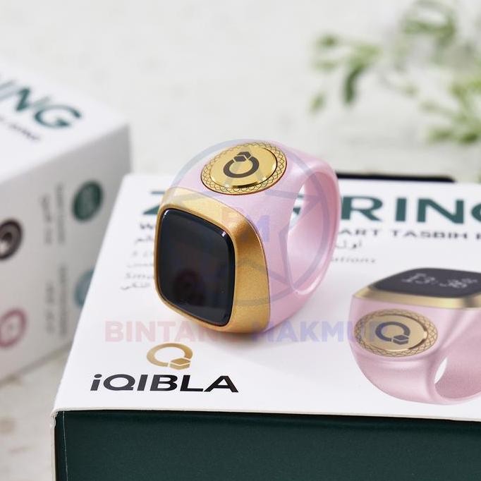 Tasbih Digital Zikir IQibla Lite Smart Cincin Tasbih Oled Display Original Terlaris