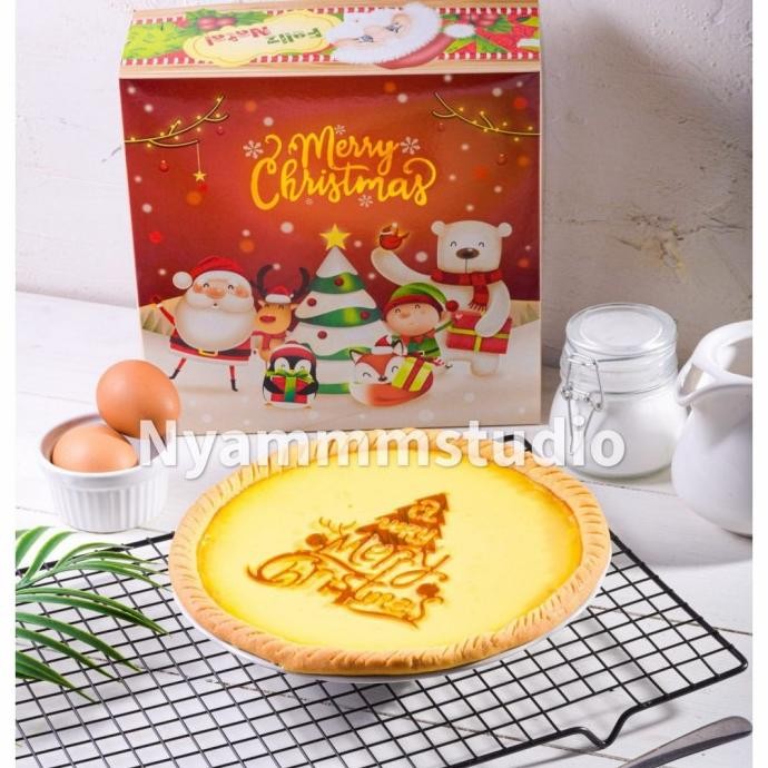 

TART SUSU EDISI NATAL/ PIE SUSU ORIGINAL MERRY CHRISTMAS HAMPERS BEST
