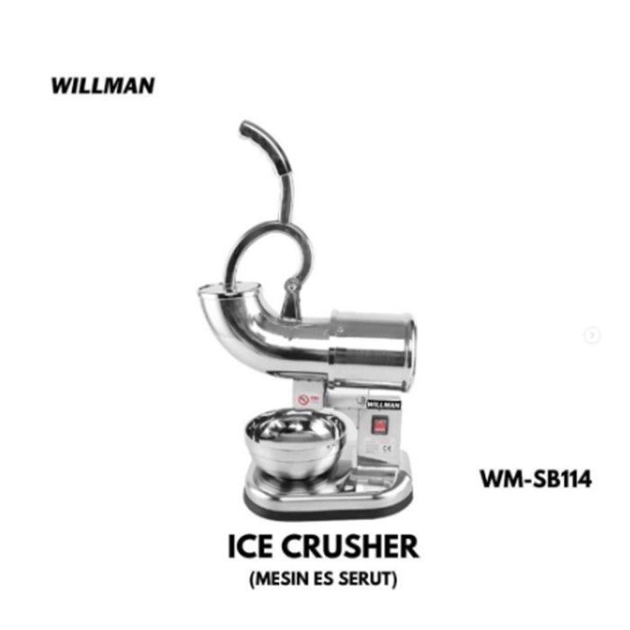 Willman WM-SB114 Mesin Penghancur Es - Mesin Es Serut Mesin Es Taiwan