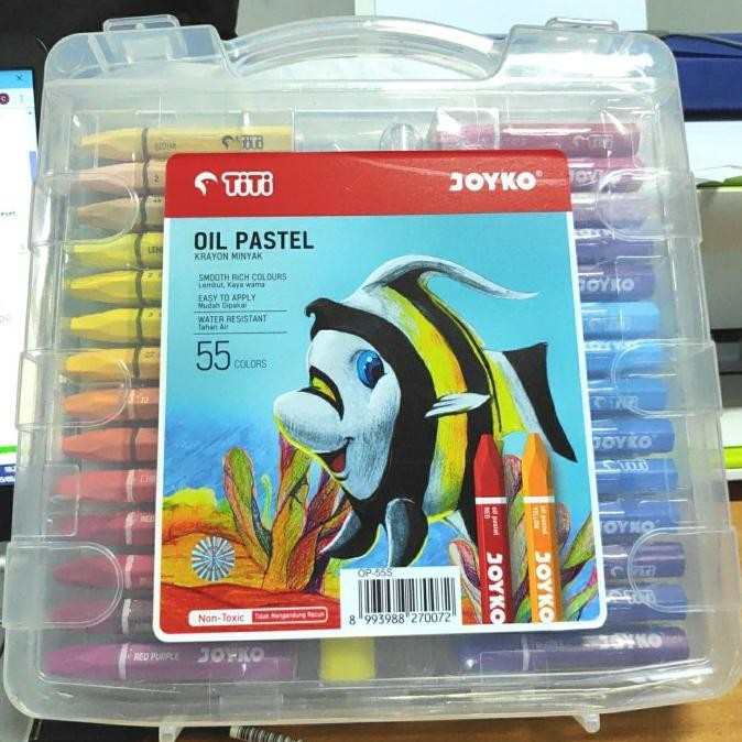 CRAYON TITI 55 WARNA / KRAYON TITI 55 WARNA