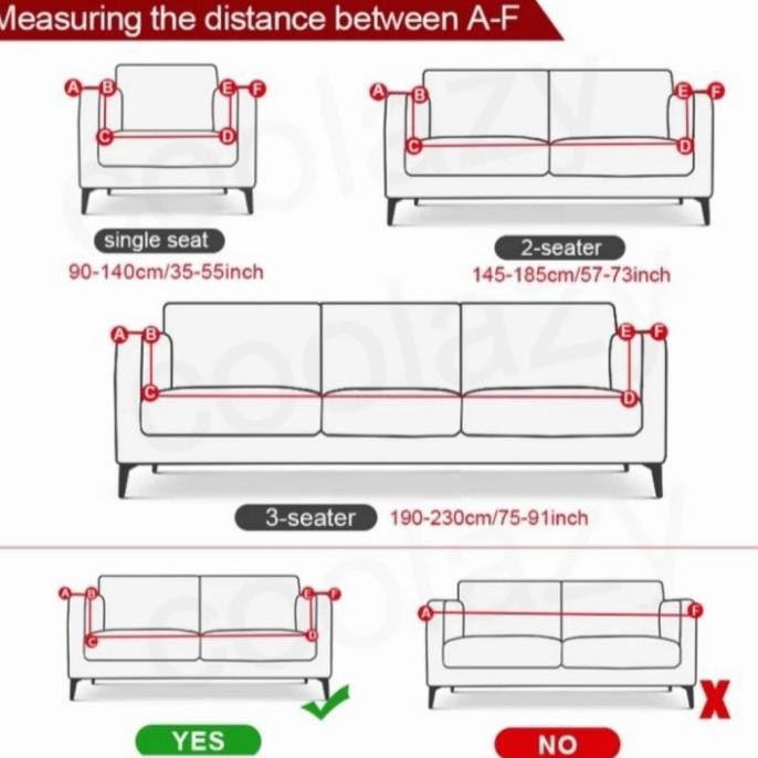 Murah Sarung /Cover Sofa Polos 4Ddukan