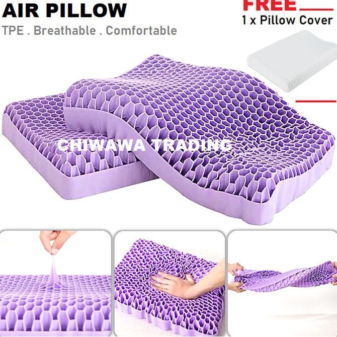 Murah Bantal Kepala Premium - Latex - Pillow - Ortopedi - Bantal Silikon