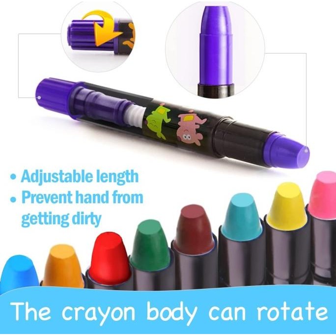 

JAR MELO SILKY WASHABLE CRAYON 24 COLORS