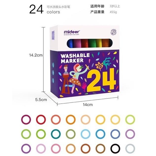 

MIDEER WASHABLE CRAYON - KADO ANAK