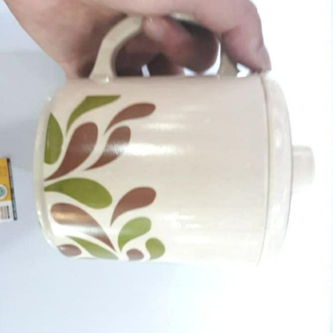 GELAS MUG MELAMIN GAGANG ONYX MOTIF BESAR 600ML SAJI MINUM TEH KOPI