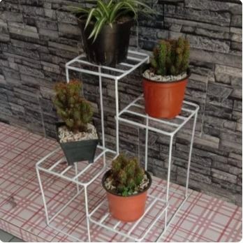 Gratis Ongkir Rak Pot Tanaman Bunga 4 Tingkat Tempat Pot Bunga Standing Pot Besi