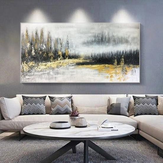 Lukisan dinding kamar tidur Besar 150 x 80 cm plus frame