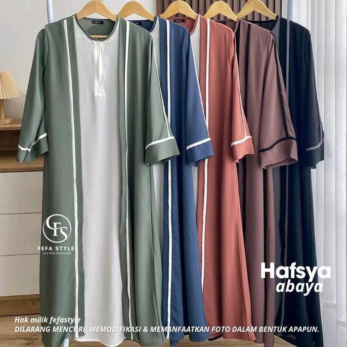 FEFA STYLE - GAMIS WANITA - HAFSYA ABAYA