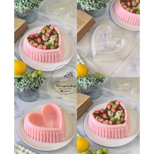 Grosir Cetakan Puding Unique Love  Cetakan Puding Hati  Cetakan Puding Love
