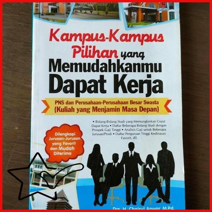 

[KBB] BUKU KAMPUS KAMPUS PILIHAN YANG MEMUDAHKANNMU DAPAT KERJA