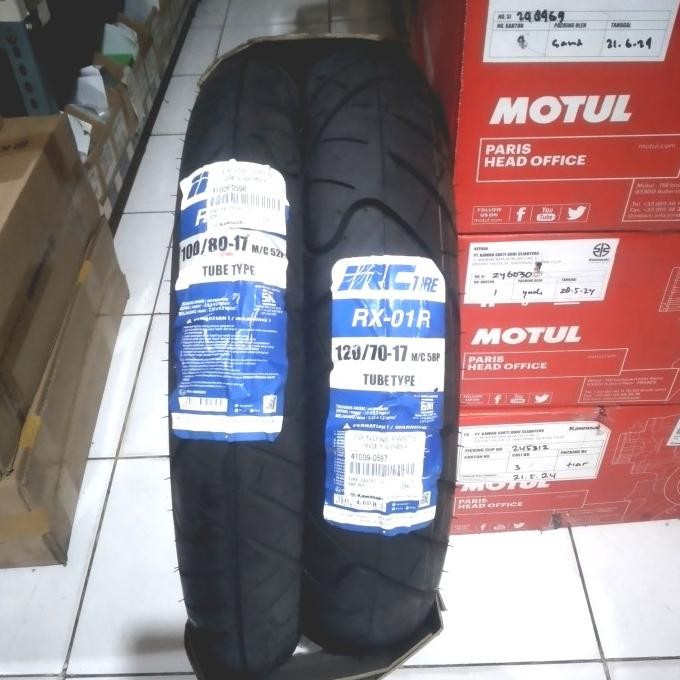 Ban Luar Depan Belakang Kawasaki Dtracker 150 Klx150Sm Original