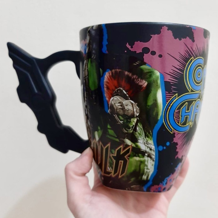 KHUSUS GRAB Mug Marvel Thor Ragnarok Original Hong Kong Disneyland