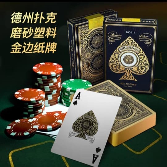 Poker Card Premium /Waterproof Poker Card Elegant/Kartu Poker Elegan