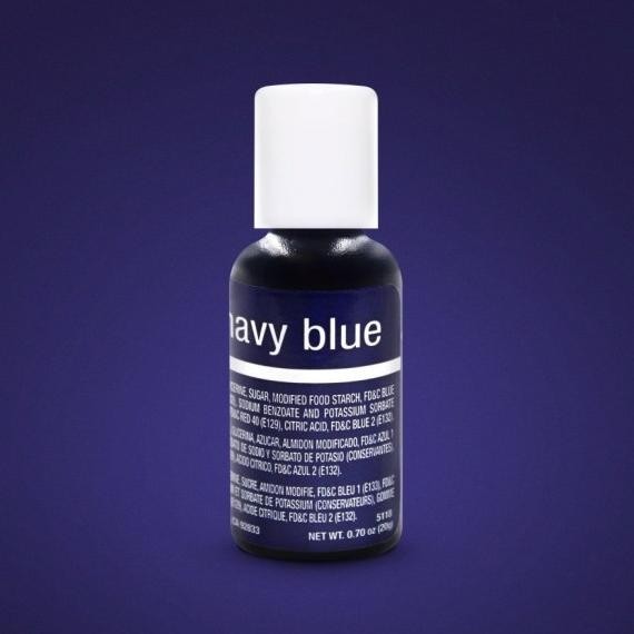 

Navy Blue Chefmater Liquagel Food Colng 20 Ml
