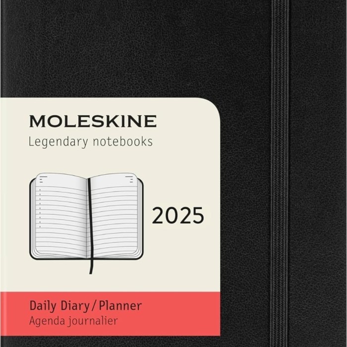

Moleskine 2025 Daily Planner/Agenda/Journal - Softcover Edition