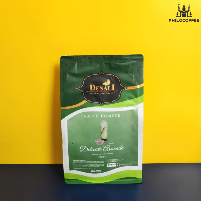 

Denali Delightful Avocado Frappe Powder 800g Bubuk Frappe Denali