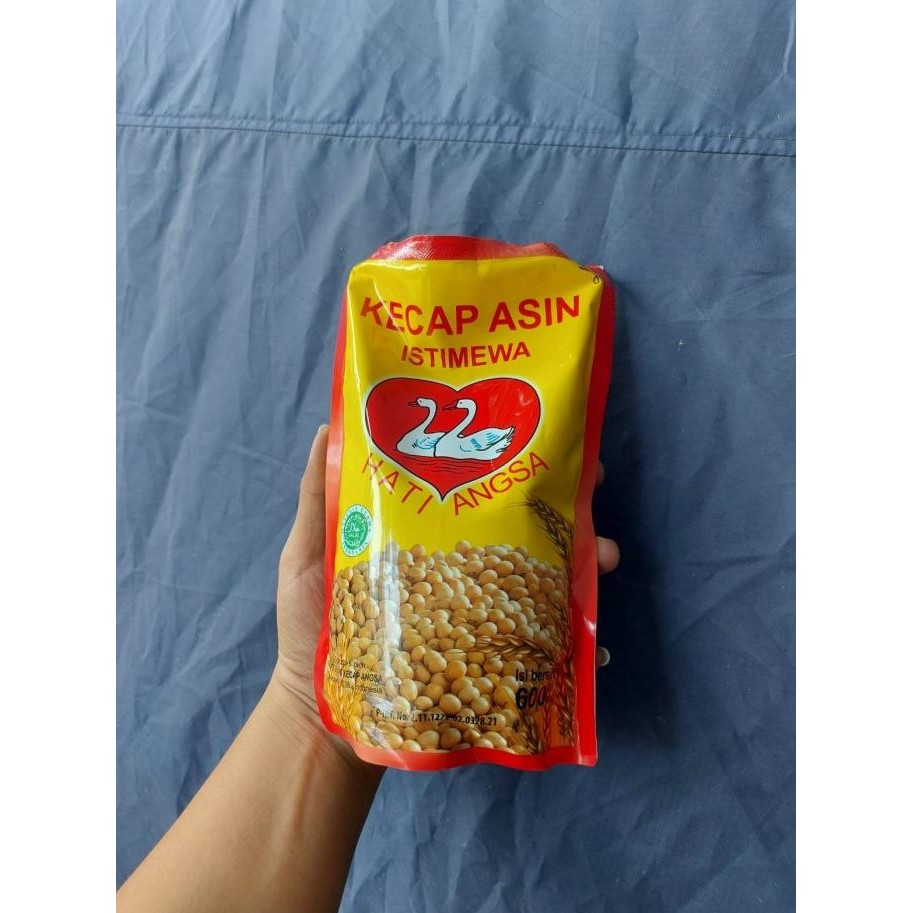 

Kecap asin angsa Refill 600 ML - Sedus isi 12 pouch WS88