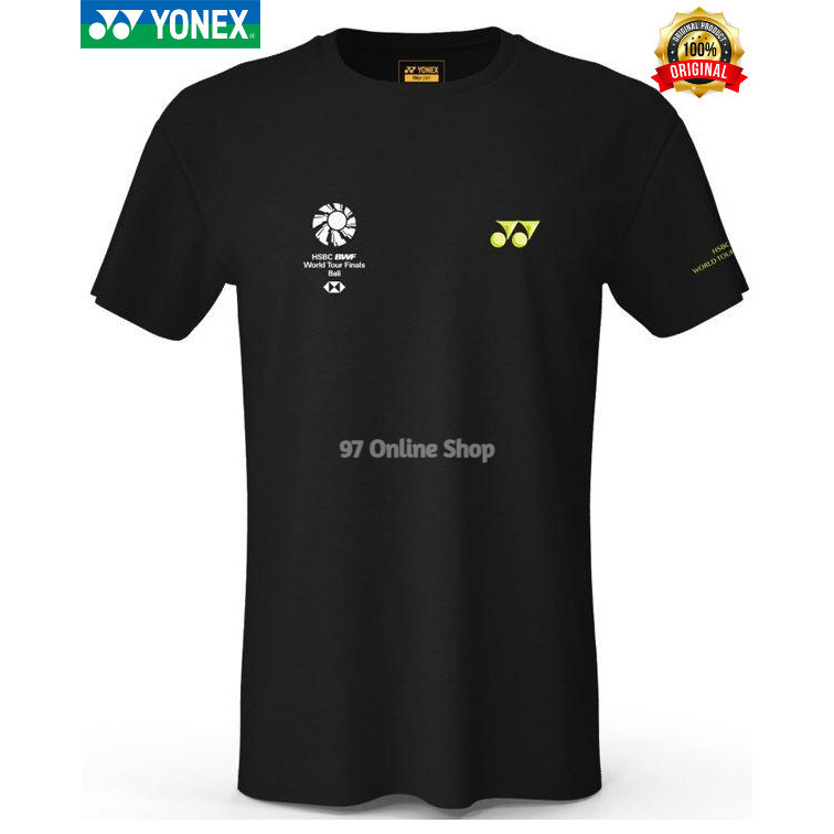 Kaos YONEX / T-Shirt YONEX RM1810 HSBC BWF WORLD TOUR FINALS BALINEW