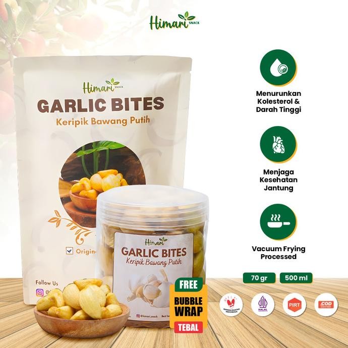 

Keripik Bawang Putih Kemasan Jar 500ml