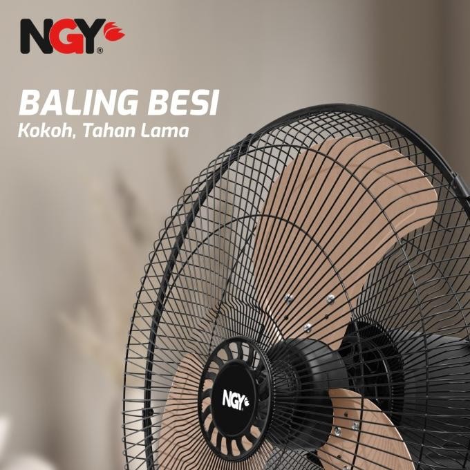NGY Desk Fan Tornado / Kipas Angin Duduk Dinding 16 inch|NGY-16DW H85S