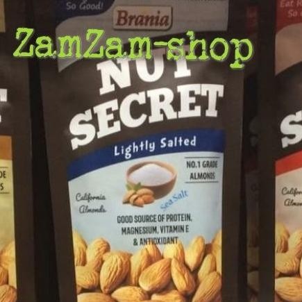 

nut secret brania almond lightly salted 60gr Snack kacang Berkualitas