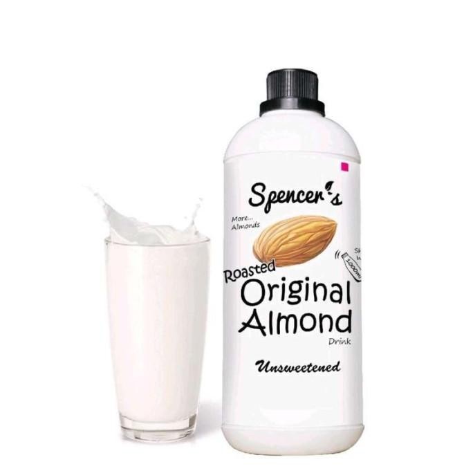 

spencers original roasted almond drink unsweetened minuman almond 1Lt Berkualitas