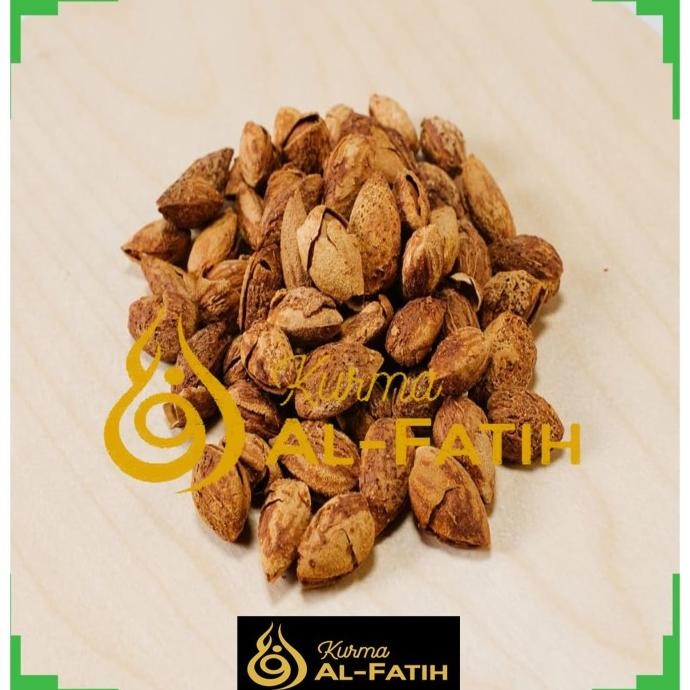 

Kacang ALMOND Roasted 500GRAM / Roasted Almond Panggang Utuh Berkualitas