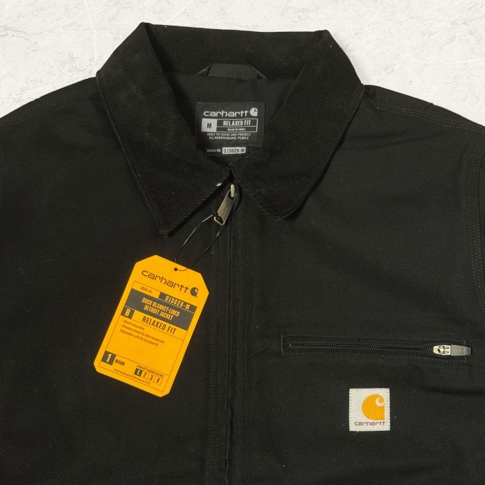 Terbaru Carhartt 103828 - Detroit Jacket - Blanket Lined Black Promo
