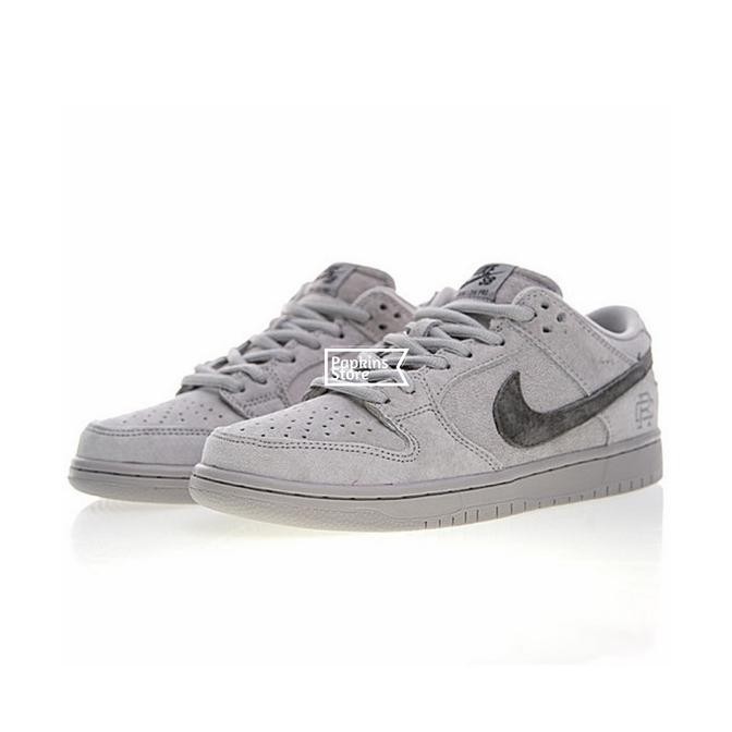 Promo sepatu nike SB dunk x reigning champ grey / sneakers nike original COD