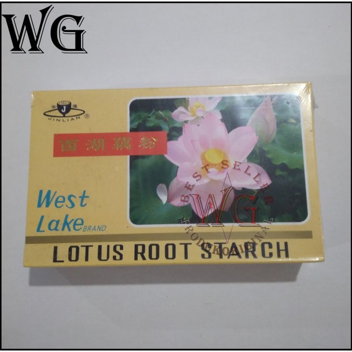 

AKAR TERATAI LOTUS ROOT STARCH WEST LAKE BRAND 250 GRAM BUBUK TEPUNG
