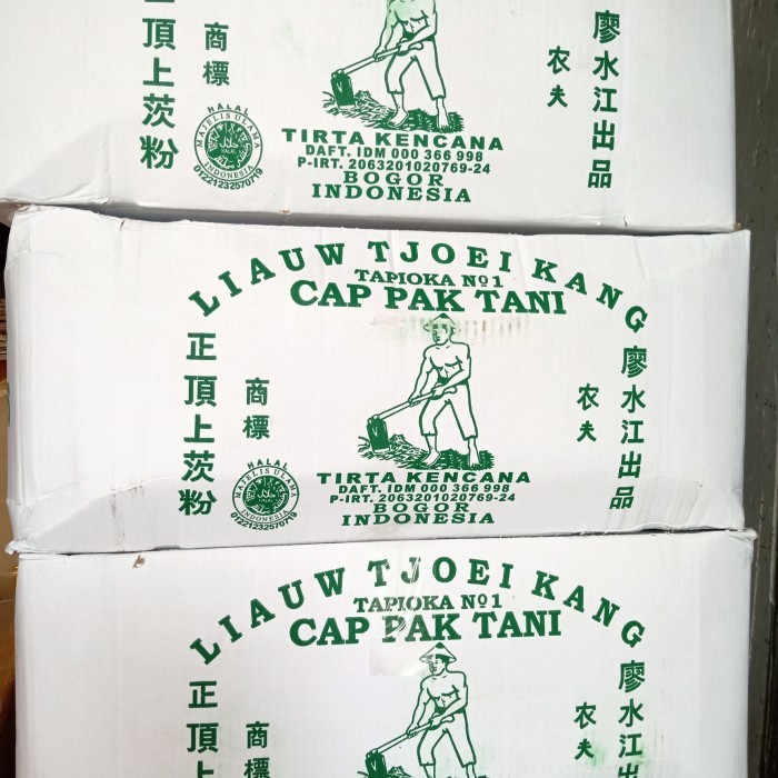 

TAPIOKA PAK TANI LIAUW TJOEI KANG 1 DUS 25 KG