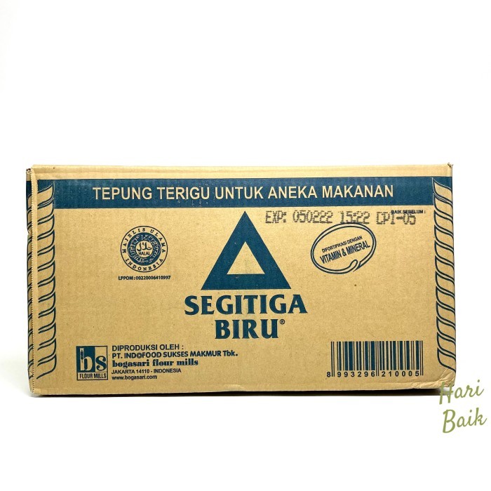 

TERIGU SEGITIGA BIRU 1KG TRANSPARAN