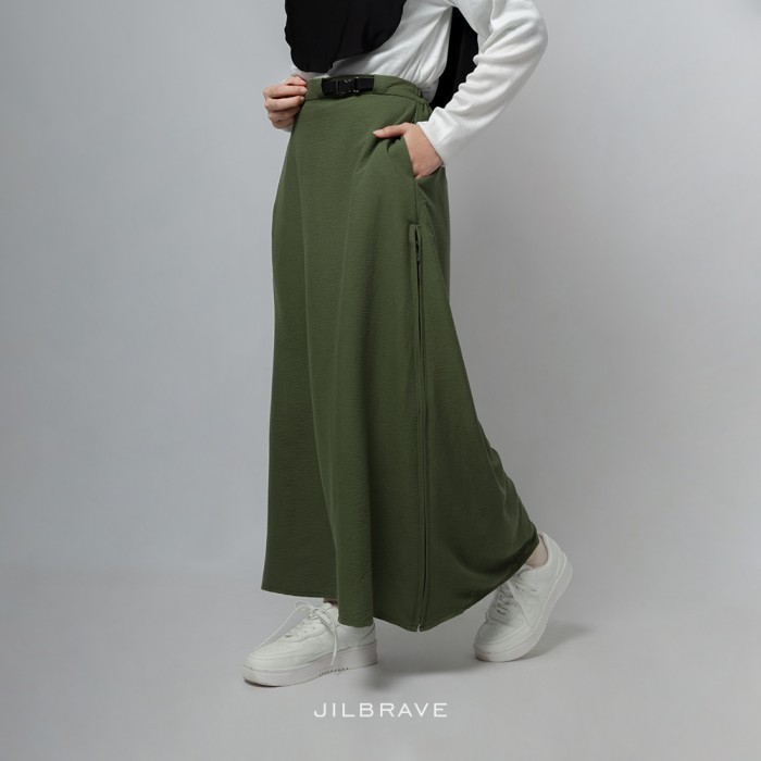 Jilbrave Lyka Skirt Pants Rok Celana Olahraga Wanita 2 In 1 Rok Bawahan Outdoor Sport Muslimah Best