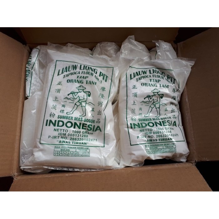 

SAGU TANI LIAUW LONG PIT 10 X 1KG GOJEK GRAB ONLY