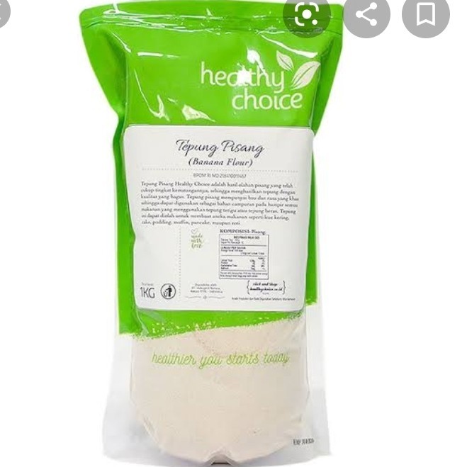 

HEALTHY CHOICE BANANA FLOUR ( TEPUNG PISANG )
