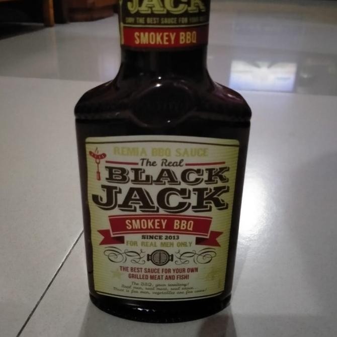 

REMIA BBQ SAUCE BLACK JACK SMOKEY BBQ 450ML/SAUS BAWANG ORIGINAL