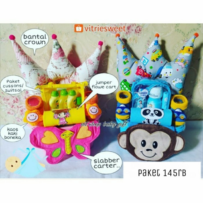 

PARCEL BABY GIFT BABY BOY/HADIAH/KADO BAYI/PARCEL CANTIK BUNGKUS TILE
