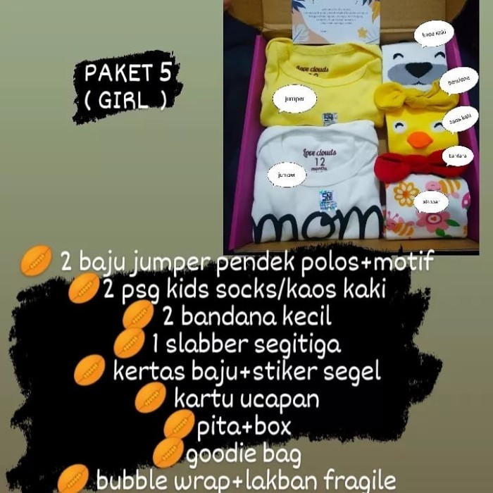 

HAMPERS BABY GIRL / KADO BAYI PEREMPUAN